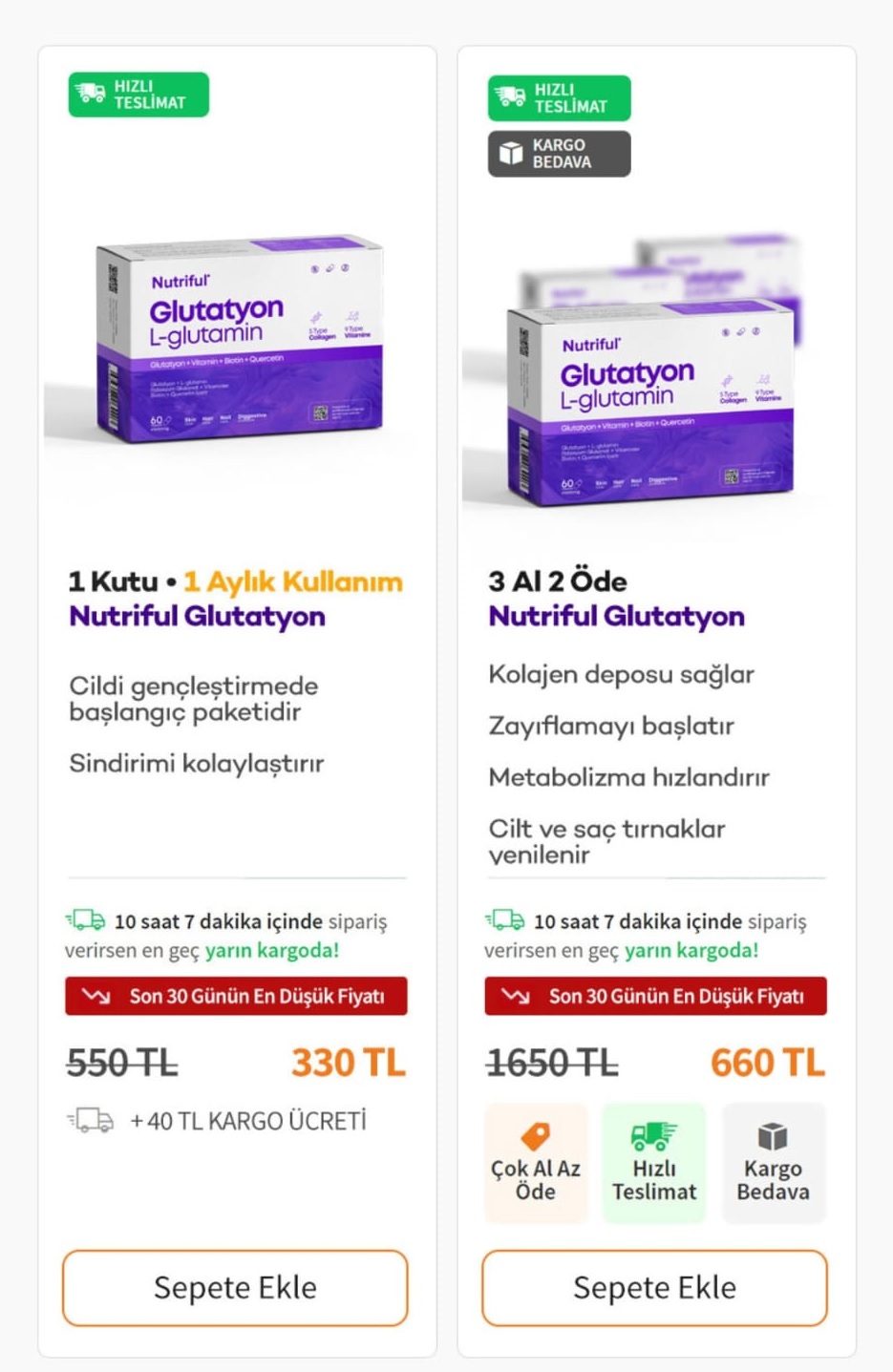 Nutriful  Glutatyon Takviyesi Resmi Satış Sitesi